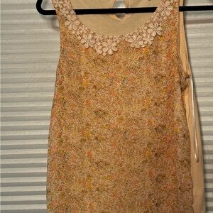 Chic Floral Lace Tank Top